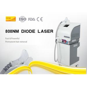 Cheap Pulse Mode Permanent Hair Removal Laser Machine , 808nm Painless Hair Removal Machine for sale