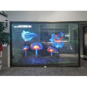 P8 indoor Smart Crystal Mesh Adhesive Ultra Thin Flexible Transparent Display