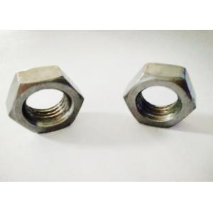 China High Precision GB52 Thin Hex Nuts , M14x2 Lug Nuts Primary Color For Rail Transit on sale