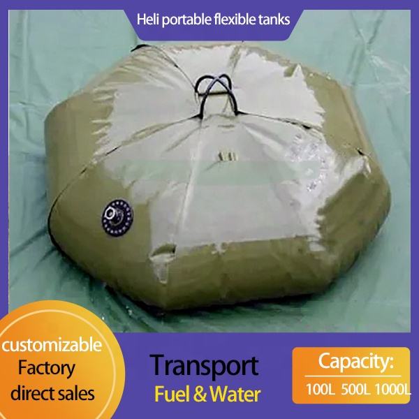 Portable Flexible Water Tank Collapsible PVC Helicopter Water Tank