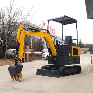 Mini Excavator 0.8 Ton 1 Ton 1.2 Ton 1.7 Ton Small Excavator Free Bucket Micro