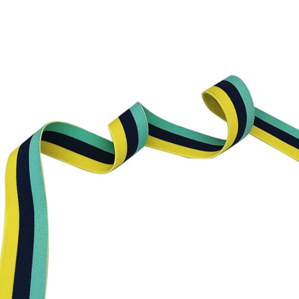 Quality 2 Inch Custom Jacquard Woven Elastic Band With Custom Brand wholesale