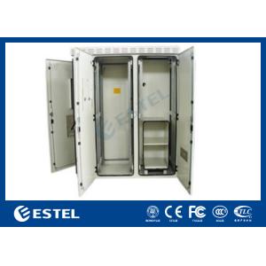 ET200100200C-200 Base Station Outdoor Cabinet Three Compartments With 3 Front