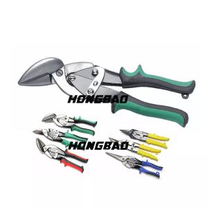 10" Right Cut Aviation Snips For Gardening Tin Small Hands Wood