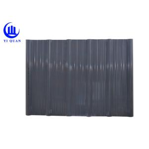 China Pet Farm Pvc Coloured Corrugated Plastic Roofing Sheets Tiles 1130 Mm Width on sale
