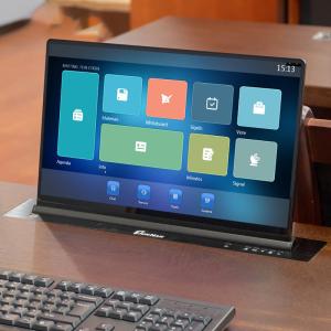 Intelligent Paperless Conference System All In One Motorized Monitor Lift RS232