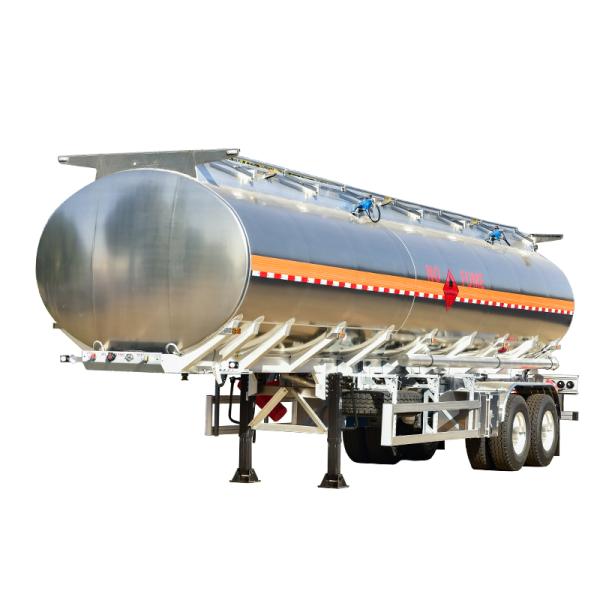 Customized 40000 Liters Tri Axle Fuel Tanker Trailer Mobile Gasoline Trailer