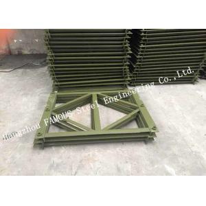 Steel Structure Modular Bailey Bridge Panel For Road And Bridge Construction