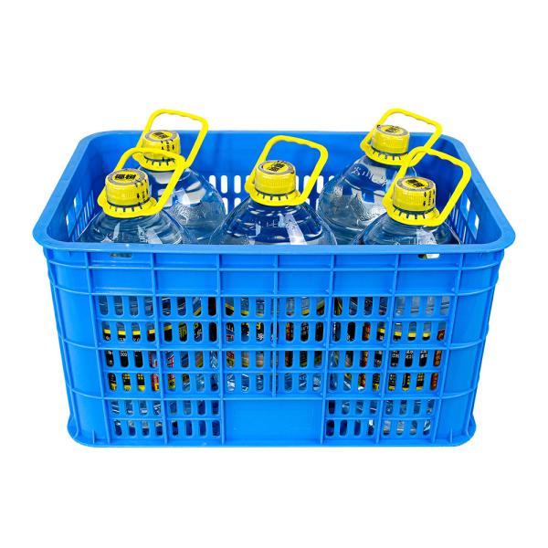 Logo Customized Heavy Duty Plastic Milk Crates for Fish Storage Durable PP/PE