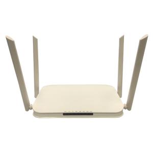 Cheap White 4 Antennas GPON ONT Gigabit 2.4/5G Wifi Router CS12004G Plastic Material for sale