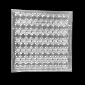 China PET 60 Cavity Macaron Boxes With Inserts, Packaging Macarons For Shipping on sale