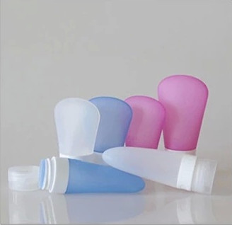 Portable Easy Taking Silicone Water Bottle Silicone Travel Bottle For Lotion