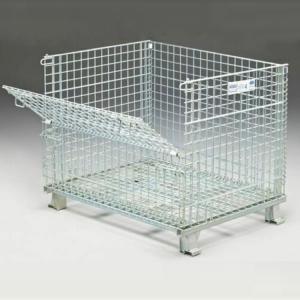 Cheap Welded Wire Mesh Storage Cages Medium Duty 800kg Capacity Excellent Ventilation for sale