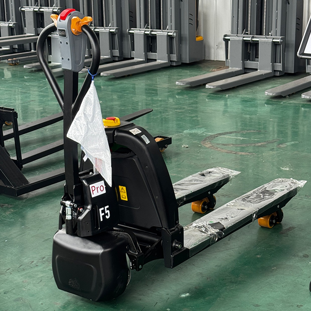 2025 Trending EP 1.5ton Electric Pallet Truck Factory Direct Sales Fatigue Free