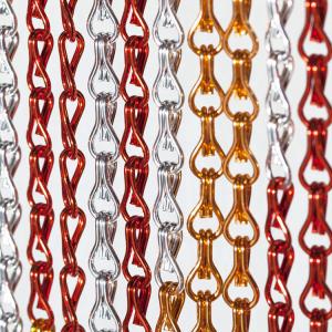 13mm Metal Chain Link Fly Screen Custom Pattern