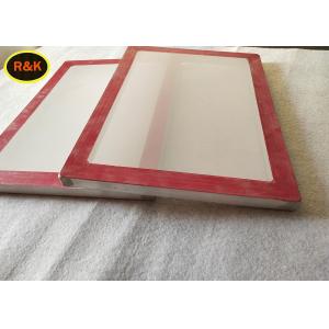 High Precision Silk Screen Aluminum Frame For Printing Silver Color Light Weight