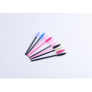 Cheap Eyelash Spiral Mascara Wand Brush , Disposable Eyelash Wands Plastic Material for sale