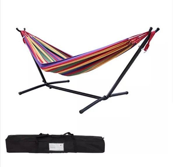 Quality Customized Heavy Duty Canvas Hammock Stainless Frame Stable Operation wholesale
