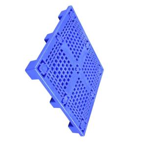 Food Factory Flat Plastic Pallet 1000 X 1000 X 140 Blue HDPE 0.6T Load