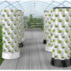 12 Tier 30L 96 Holes Hydroponic Growing Tower Vertical Garden System for