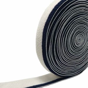 Grosgrain Elastic Waistband High Elasticity Custom Color Woven Webbing For