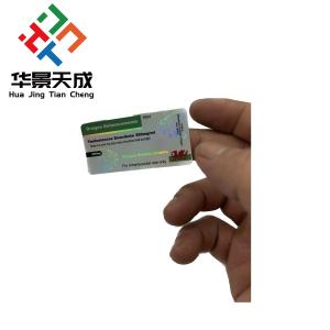 White Glass Vial Labels for Plastic Vials Customizable Design