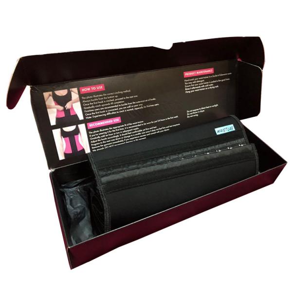 Quality Custom Logo Printing Paper Waist Trainer Boxes Packaging For Waist Trainer wholesale