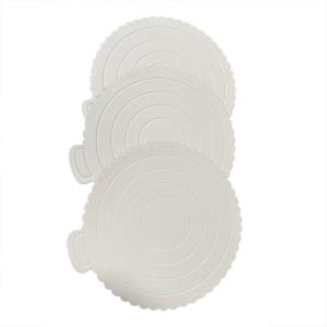 Greaseproof Flower Edges Round Bakery Cake Cardboard Base