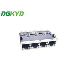 Multi Port RJ45 Connectors Integrated Magnetic 8p12c PCB Communication Poe