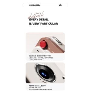 Kids Camera Y6000 Mini Camera 1080P Pocket DVR Support 256 TF SD Card Small