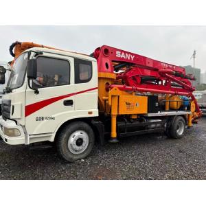 China 2013 Model Sany 21 Meter Vertical Reach Concrete Pump Truck with 60-90 M3/H Output and Benz Chassis on sale
