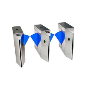 Electric Security Flap Barrier Gate Turnstile Entrance Gates With CE Certificati