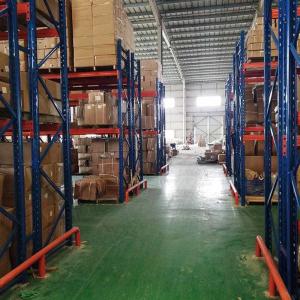 Buy cheap 3t Upright Racking System ODM Commercial Shelving Uprights Palletized from wholesalers