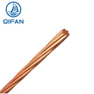 Aac All Aluminum Conductor 10 AWG 8 AWG 6 AWG Bcc Stranded Bare Copper Conductor