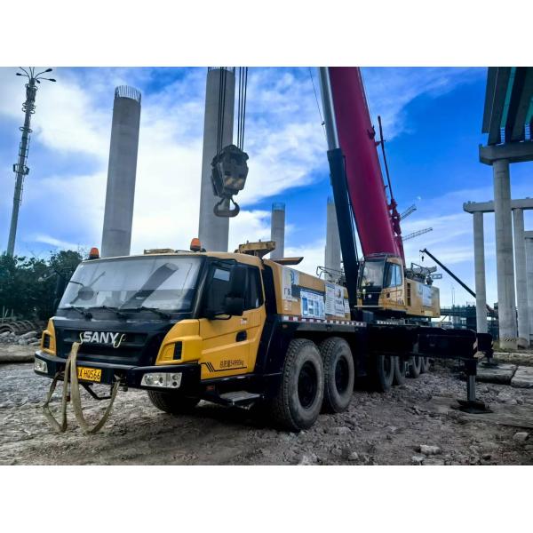 Quality 2022 Sany Used SAC3500 Crane With A 93-Meter Main Boom, A 36-Meter Jib, And A 120-Ton Counterweight. It'S In Excellent Working Condition. wholesale