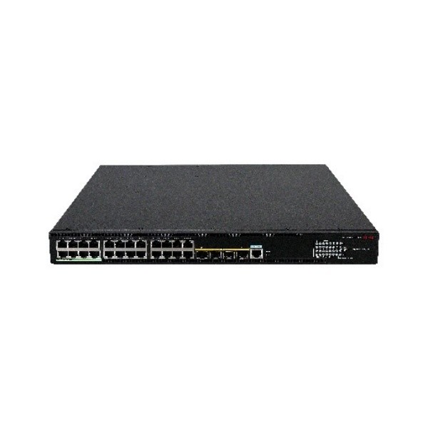 High-Performance 24-Port Gigabit PoE+ Switch With L3 Routing & IRF Stacking H3C