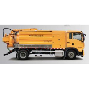 China Versatile C12500 Waste Water Suction Truck For Industrial Cleaning on sale