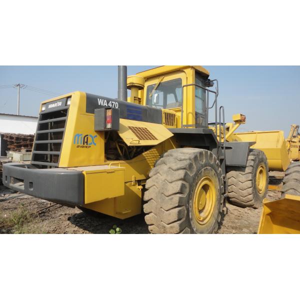 Quality Japanese original used komatsu wa470 wheel loader for sale wholesale