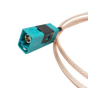Code Z RG316 SMB FAKRA Extension Cable Pigtail Assembly Male To Female Extension