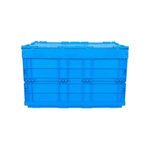 Convenient and Space-Saving Collapsible PP Plastic Container for Warehouse