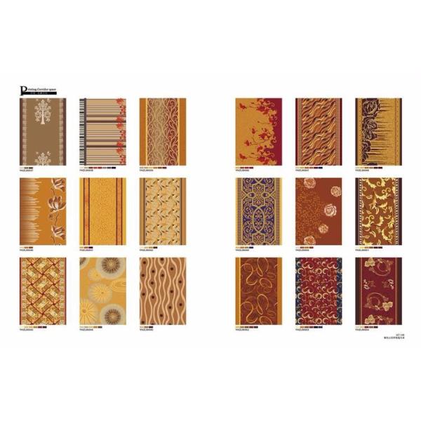 Chinese style beautiful hotel corridor roll carpet