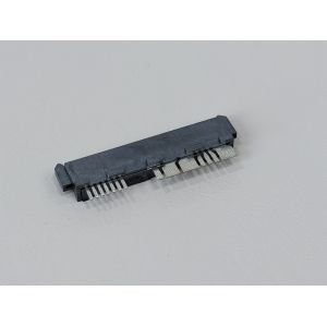 SAS 29P Wire Solder Female Cable Connector with Positioning Peg and Bump, 1.27mm