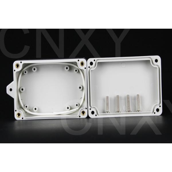 Water Resistant Plastic Project Box , Grey Electronic Instrument Enclosures