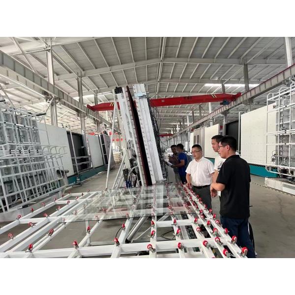 Quality 2M Height Automatic Double Glazing Making Machine With Automatic Sealing Robot wholesale