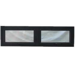 Quality Small Glazing 1.5mm Top Hung Sash Window For Toilet wholesale