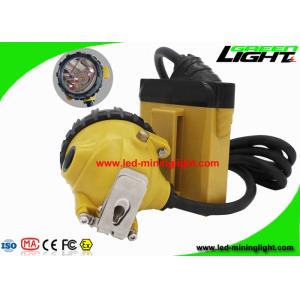 10.4Ah Miners Helmet Light High Low Beam Cree With Cable SOS Low Power Warning