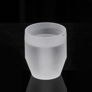 High Purity Circular Quartz Ingot , Transparent Quartz Glass Products