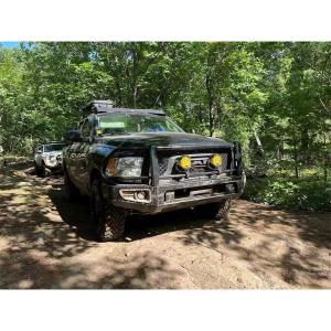 DONGE RAM 4x4 Auto Accessories Winch Rear Bumper with Tire Carrier and Jerrycan