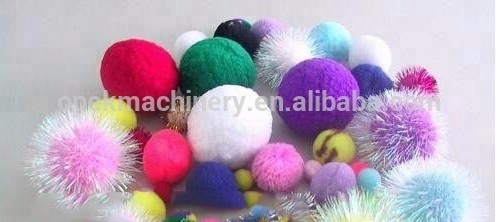 High Speed Key Chain 4head Pompom Machine
