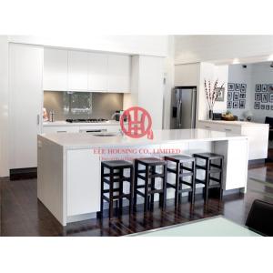 Cheap Customized Modern Lacquer Kitchen Cabinet with Excellent Design and Quality MOQ is 1 set &amp; Shipping by Sea for sale